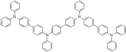structure of CAS# 167218-46-4, N,N'-Bis[4'-(diphenylamino)[1,1'-biphenyl]-4-yl]-N,N'-diphenyl-[1,1'-biphenyl]-4,4'-diamine