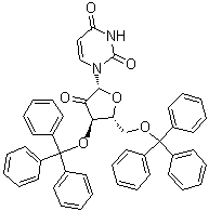 CAS # 16731-30-9, 2'-Deoxy-2'-oxo-3',5'-bis-O-(triphenylmethyl)uridine, 3',5'-Di-O-trityl-2'-ketouridine