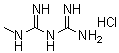 structure of CAS# 1674-62-0, N'-甲基双胍单盐酸盐