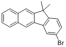structure of CAS# 1674334-59-8, 3-溴-11,11-二甲基-11H-苯并[b]芴