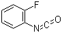 2-氟苯基异氰酸酯分子结构 (CAS 16744-98-2)