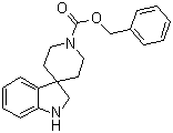 螺[吲哚啉-3,4'-哌啶]-1'-羧酸苄酯分子结构 (CAS 167484-18-6)