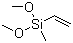 甲基乙烯基二甲氧基硅烷分子结构 (CAS 16753-62-1)