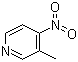structure of CAS# 1678-53-1, 3-甲基-4-硝基吡啶