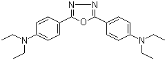 structure of CAS# 1679-98-7, 2,5-二(4-二乙基氨基苯基)-1,3,4-恶二唑