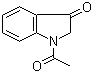 structure of CAS# 16800-68-3, 1-Acetyl-3-indolinone