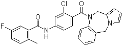 利昔伐坦分子结构 (CAS 168079-32-1)