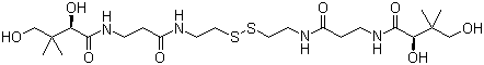 D-Pantethine molecular structure (CAS 16816-67-4)