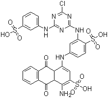 活性蓝 5分子结构 (CAS 16823-51-1)