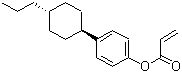 structure of CAS# 168274-89-3, 2-丙烯酸 4-(反式-4-丙基环己基)苯基酯