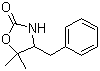 (S)-(-)-4-苄基-5,5-二甲基-2-恶唑烷酮分子结构 (CAS 168297-85-6)