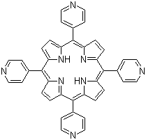 structure of CAS# 16834-13-2, 5,10,15,20-四(4-吡啶基)卟啉