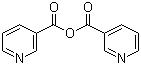 3-吡啶甲酸酐分子结构 (CAS 16837-38-0)