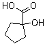 structure of CAS# 16841-19-3, 1-Hydroxy-1-cyclopentanecarboxylic acid