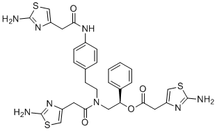 structure of CAS# 1684452-84-3, Mirabegron Impurity 34