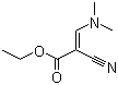 structure of CAS# 16849-87-9, 2-氰基-3-(二甲基氨基)丙烯酸乙酯