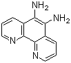 5,6-二氨基-1,10-菲罗啉分子结构 (CAS 168646-54-6)