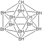 邻碳硼烷分子结构 (CAS 16872-09-6)