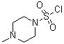 structure of CAS# 1688-95-5, 4-甲基-1-哌嗪基磺酰氯