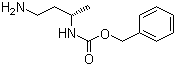 (S)-3-N-苄氧羰基氨基丁胺分子结构 (CAS 168828-15-7)