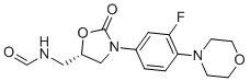 CAS # 168828-65-7, Linezolid JXA Impurity, Demethyl linezolid,N-[[(5S)-3-(3-fluoro-4-morpholin-4-ylphenyl)-2-oxo-1,3-oxazolidin-5-yl]methyl]formamide