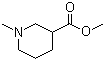 structure of CAS# 1690-72-8, 1-甲基-3-哌啶甲酸甲酯