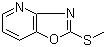 structure of CAS# 169205-95-2, 2-(Methylthio)oxazolo[4,5-b]pyridine