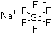 structure of CAS# 16925-25-0, Sodium hexafluoroantimonate