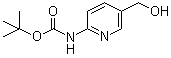 structure of CAS# 169280-83-5, [5-(羟基甲基)吡啶-2-基]氨基甲酸叔丁酯