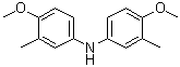 4-甲氧基-N-(4-甲氧基-3-甲基苯基)-3-甲基苯胺分子结构 (CAS 1692876-87-1)
