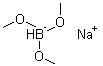 structure of CAS# 16940-17-3, 三甲氧基硼氢化钠
