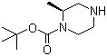 structure of CAS# 169447-70-5, (S)-1-N-Boc-2-甲基哌嗪