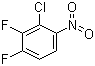 2-氯-3,4-二氟硝基苯分子结构 (CAS 169468-83-1)