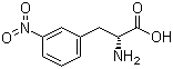 structure of CAS# 169530-97-6, 3-硝基-D-苯丙氨酸