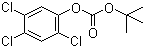 structure of CAS# 16965-08-5, 叔丁基 2,4,5-三氯苯基碳酸酯