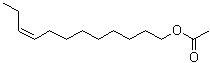 (9Z)-9-十二碳烯-1-醇乙酸酯分子结构 (CAS 16974-11-1)