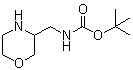 structure of CAS# 169750-75-8, (3-吗啉基甲基)氨基甲酸叔丁酯