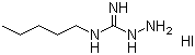 N-氨基-N'-戊基胍氢碘酸盐分子结构 (CAS 169789-35-9)