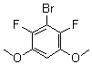 3-溴-2,4-二氟-1,5-二甲氧基苯分子结构 (CAS 1700265-02-6)