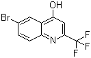 structure of CAS# 1701-22-0, 6-溴-4-羟基-2-(三氟甲基)喹啉