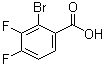 structure of CAS# 170108-05-1, 2-溴-3,4-二氟苯甲酸