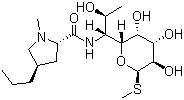CAS # 17017-22-0, (7S)-Lincomycin, 7-Epilincomycin, Epilincomycin, Methyl 6,8-dideoxy-6-[[[(2S,4R)-1-methyl-4-propyl-2-pyrrolidinyl]carbonyl]amino]-1-thio- L-threo-alpha-D-galacto-Octopyranoside