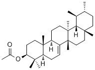乙酸降香醇酯分子结构 (CAS 17020-04-1)