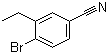 structure of CAS# 170230-29-2, 4-溴-3-乙基苯甲腈