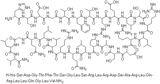 structure of CAS# 17034-35-4, Secretin
