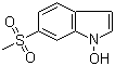 CAS # 170492-47-4, 1-Hydroxy-6-methylsulfonylindole