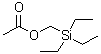 CAS # 17053-38-2, (Triethylsilyl)methanol acetate