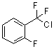 1-(氯二氟甲基)-2-氟苯分子结构 (CAS 17054-13-6)