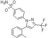 CAS # 170569-99-0, 4-[5-(2-Methylphenyl)-3-(trifluoromethyl)-1H-pyrazol-1-yl]benzenesulfonamide
