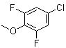 5-氯-1,3-二氟-2-甲氧基苯分子结构 (CAS 170572-51-7)